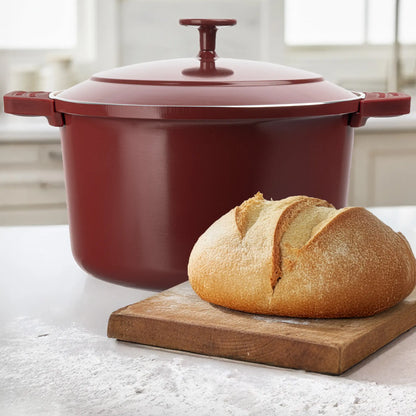 5 Qt Ceramic Dutch Oven – Nonstick 10-in-1 Cooking Pot with Lid