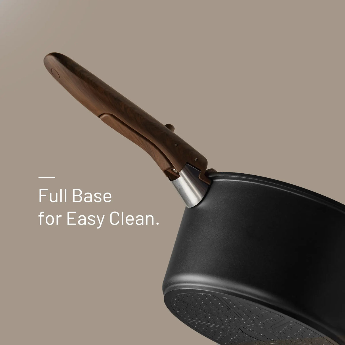 [Official] CAROTE Nonstick Pots & Pans Set – 19/22/26-Piece Options, Wooden Detachable Handle, Space-Saving Cookware